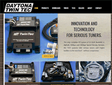 Tablet Screenshot of daytona-twintec.com